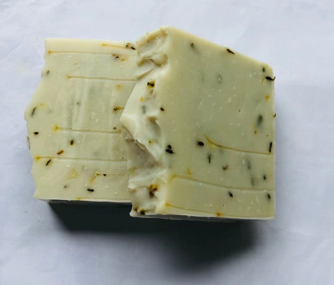 Handmade natural Osmanthus soap lightening and anti-aging